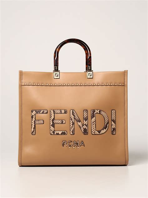 borsa a mano fendi tela|borse femminili.